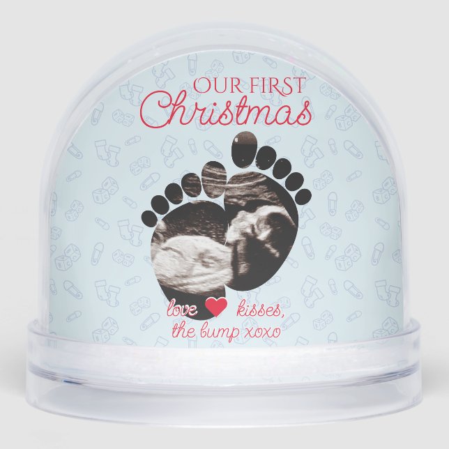 Ultrasound Pregnancy Announcement 1st Christmas (Avant)