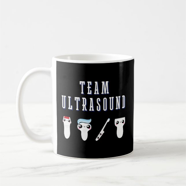 Ultrasound Tech Sonographer Radiology Team Sonogig Coffee Mug (Left)