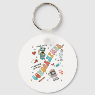 Ultrasound Technologist Sonographer School Nurse S Keychain