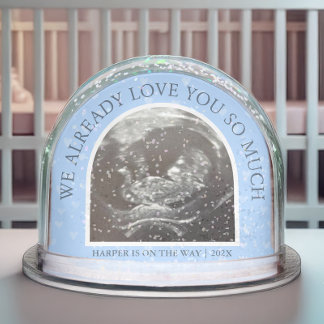 Ultrasound We Love You Already Keepsake Snowglobe