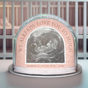 Ultrasound We Love You Already Keepsake Snowglobe