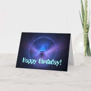 Ultraviolet Birthday Card