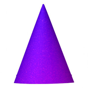 Ultraviolet Glow Party Hat - Customizable & Bold