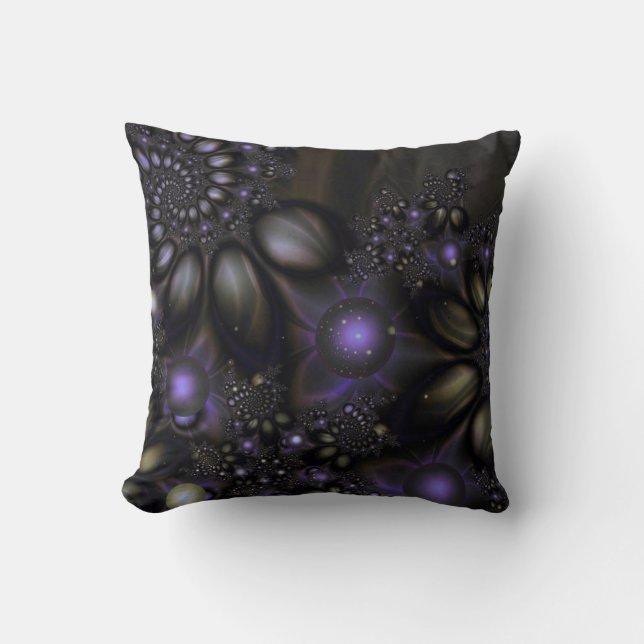 Ultraviolet Throw Pillow (Front)