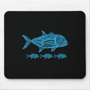 Ulua Fishing Native Hawaiian - Hawaiian Tribal Mouse Pad
