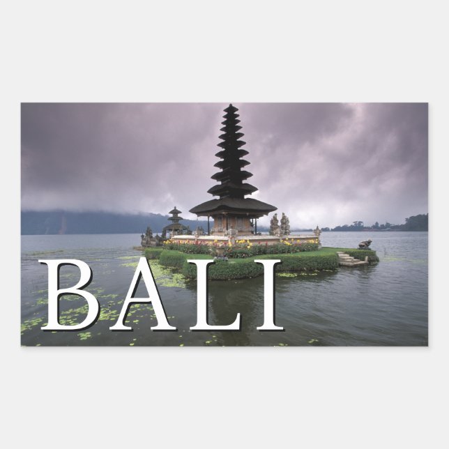 Ulun Danu Temple | Bali, Indonesia Sticker (Front)