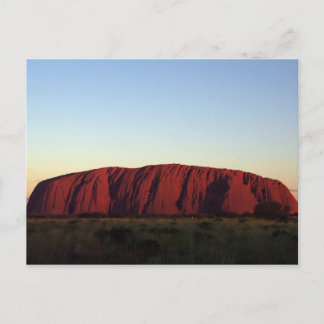 Uluru at Sunset Postcard