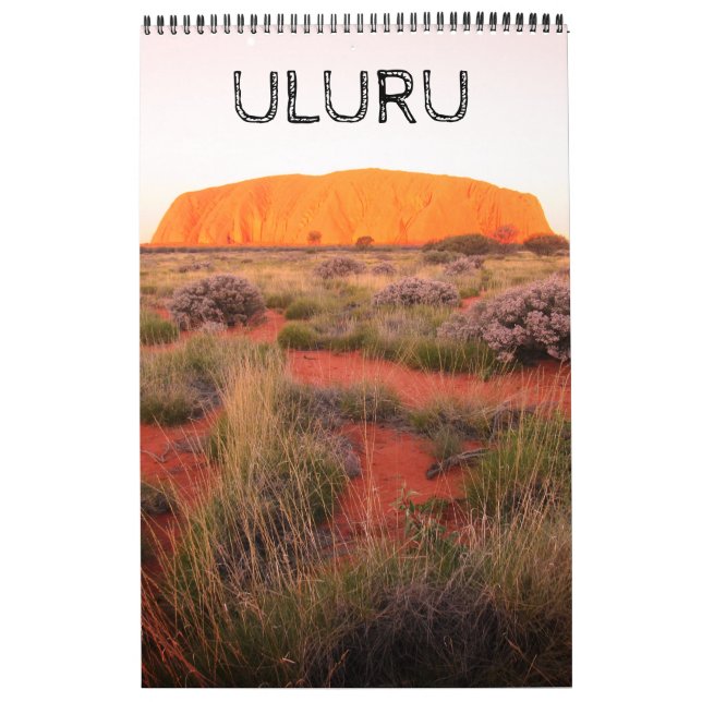 uluru australia calendar (Cover)