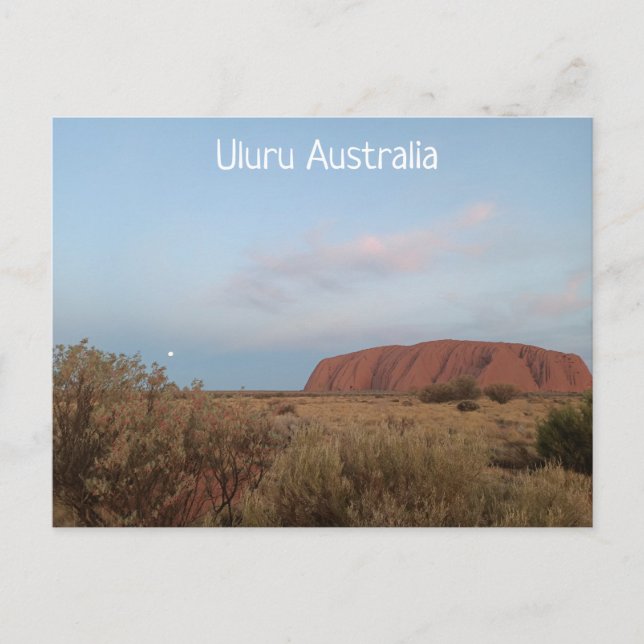 Uluru Australia Postcard (Front)