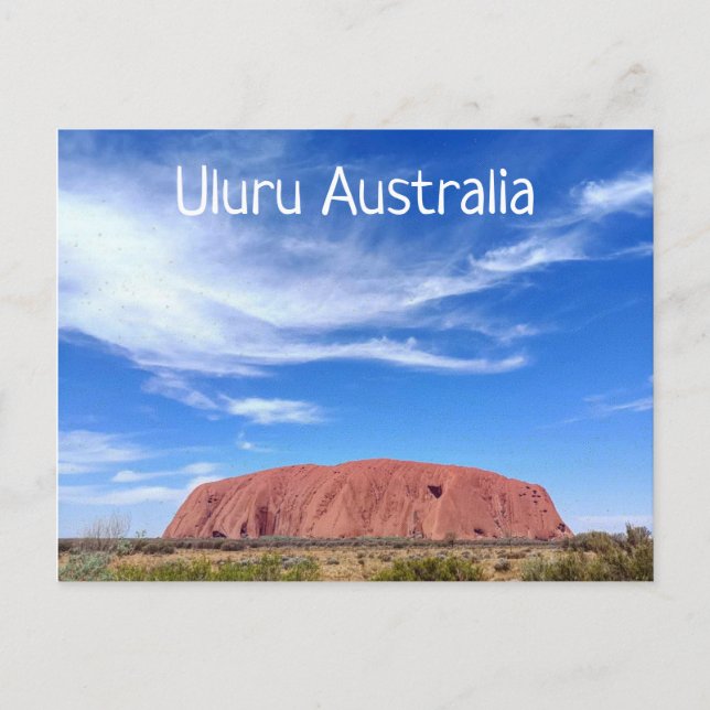 Uluru Australia Postcard (Front)