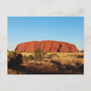 Uluru Ayers Rock Australia Postcard