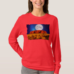Uluru Ayer's Rock Australian Outback Art Shirt