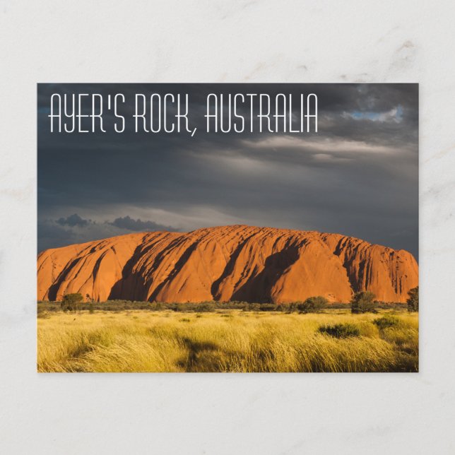 Uluru (Ayer's Rock), Australie ​ carte postale (Devant)