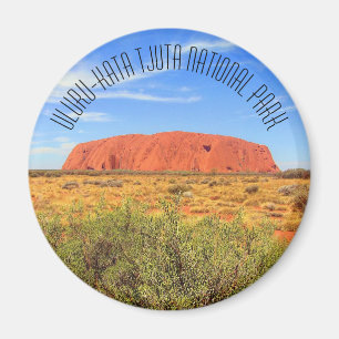 uluru kata tjuta blue magnet