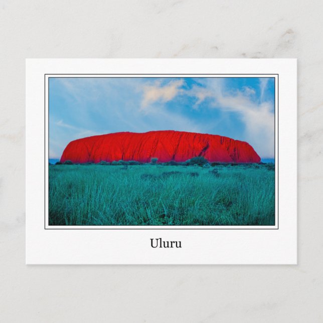 Uluru Postcard (Front)