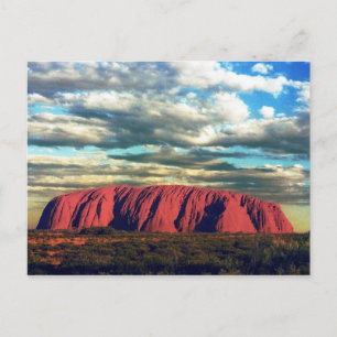 uluru postcard