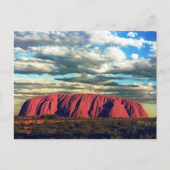 uluru postcard (Front)