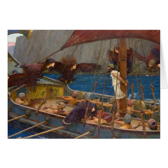 Ulysses and Sirens John William Waterhouse (Front Horizontal)