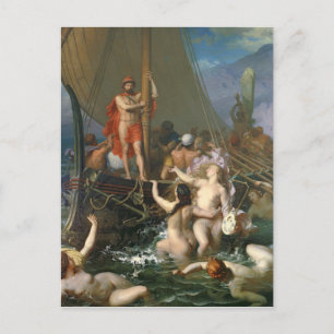Ulysses and the Sirens 2 Postcard