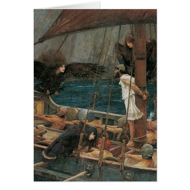 Ulysses and the Sirens by John William Waterhouse (Front)