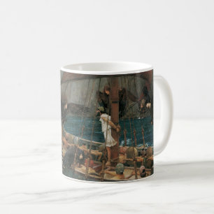 Ulysses and the Sirens by John William Waterhouse Coffee Mug