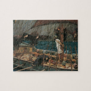 Ulysses and the Sirens by JW Waterhouse Jigsaw Puzzle