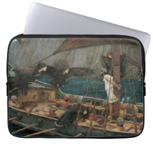 Ulysses and the Sirens by JW Waterhouse Laptop Sleeve