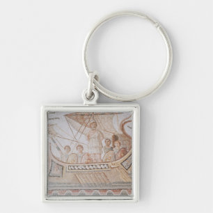 Ulysses and the Sirens Keychain