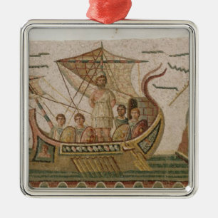 Ulysses and the Sirens Metal Ornament