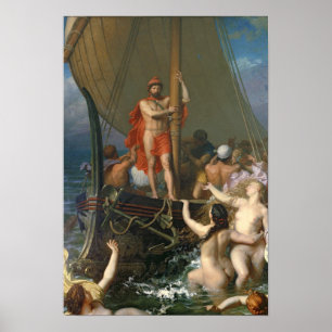 Ulysses and the Sirens Poster