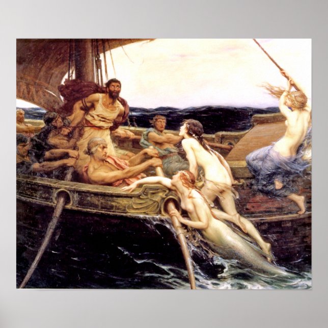 Ulysses and the Sirens Poster (Front)