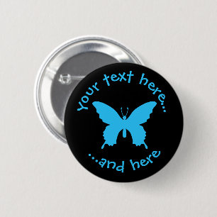 Ulysses Butterfly 2 Inch Round Button