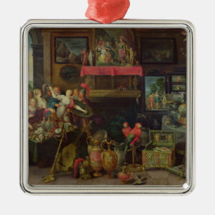 Ulysses Recognising Achilles Amongst Daughters Metal Ornament