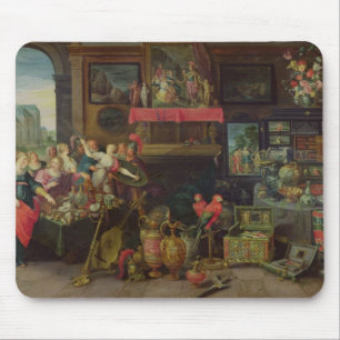 Ulysses Recognising Achilles Amongst Daughters Mouse Pad