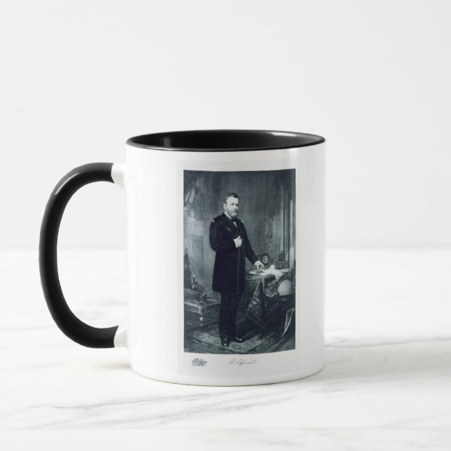 Ulysses S. Grant, 18th President of the United Sta Mug (Left)