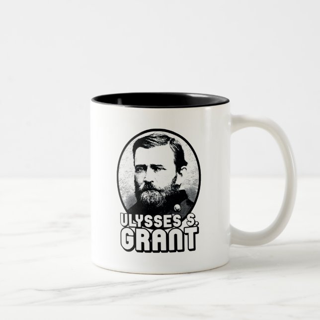 Ulysses S. Grant Two-Tone Coffee Mug (Right)