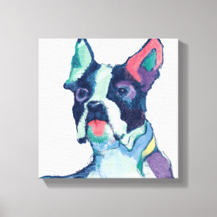 Ulysses Watercolor Pastel Canvas Print