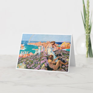 Ulysses with Calypso, Maurice Denis Card