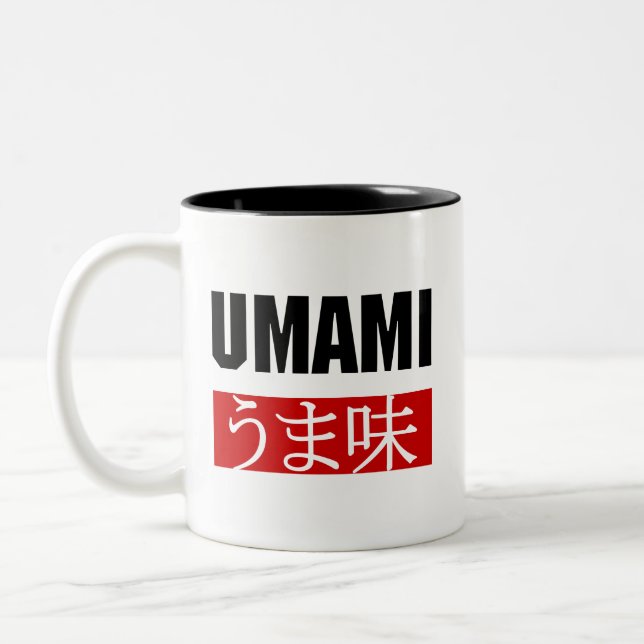 UMAMI うま味 Two-Tone COFFEE MUG (Left)