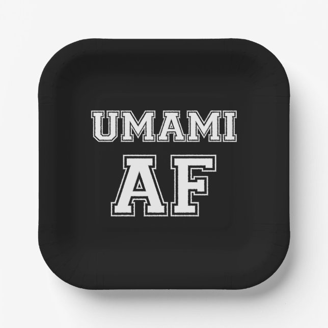 UMAMI AF PAPER PLATE (Front)