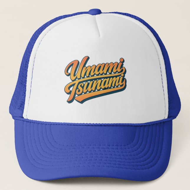 "Umami Tsunami" Cap design  (Front)