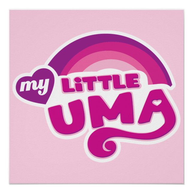 UmaMusume: My Little Uma Poster (Front)