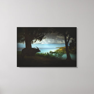 Umatac carabao canvas print