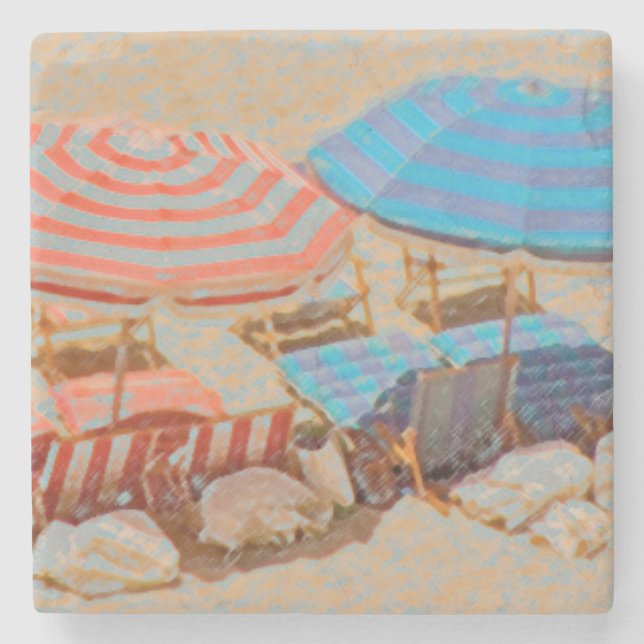 Umbrella 2 stone coaster (Front)