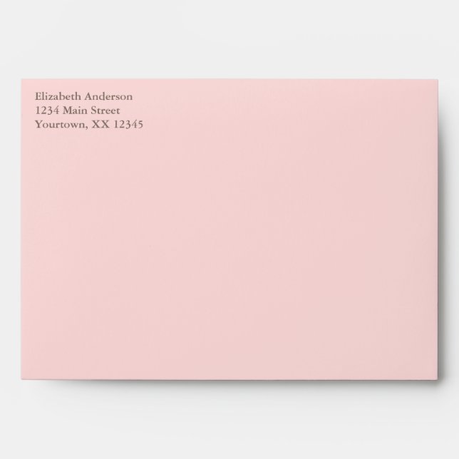 Umbrella Baby Shower Envelopes (Front)