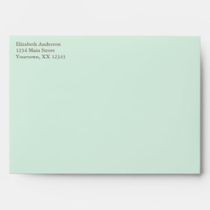 Umbrella Baby Shower Envelopes