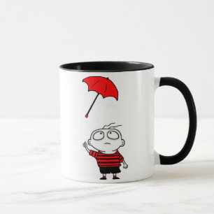 Umbrella Boy Mug