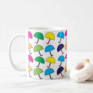 Umbrella Colourful Umbrella Coffee Mug