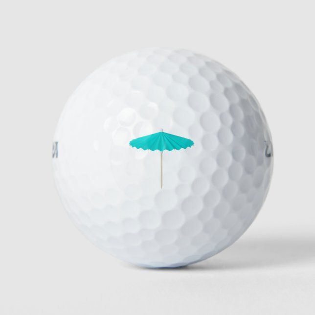 Umbrella for cocktails golf balls (Front)