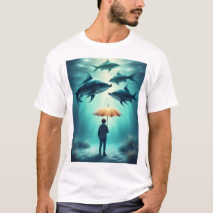 Umbrella for the Abyss T-Shirt